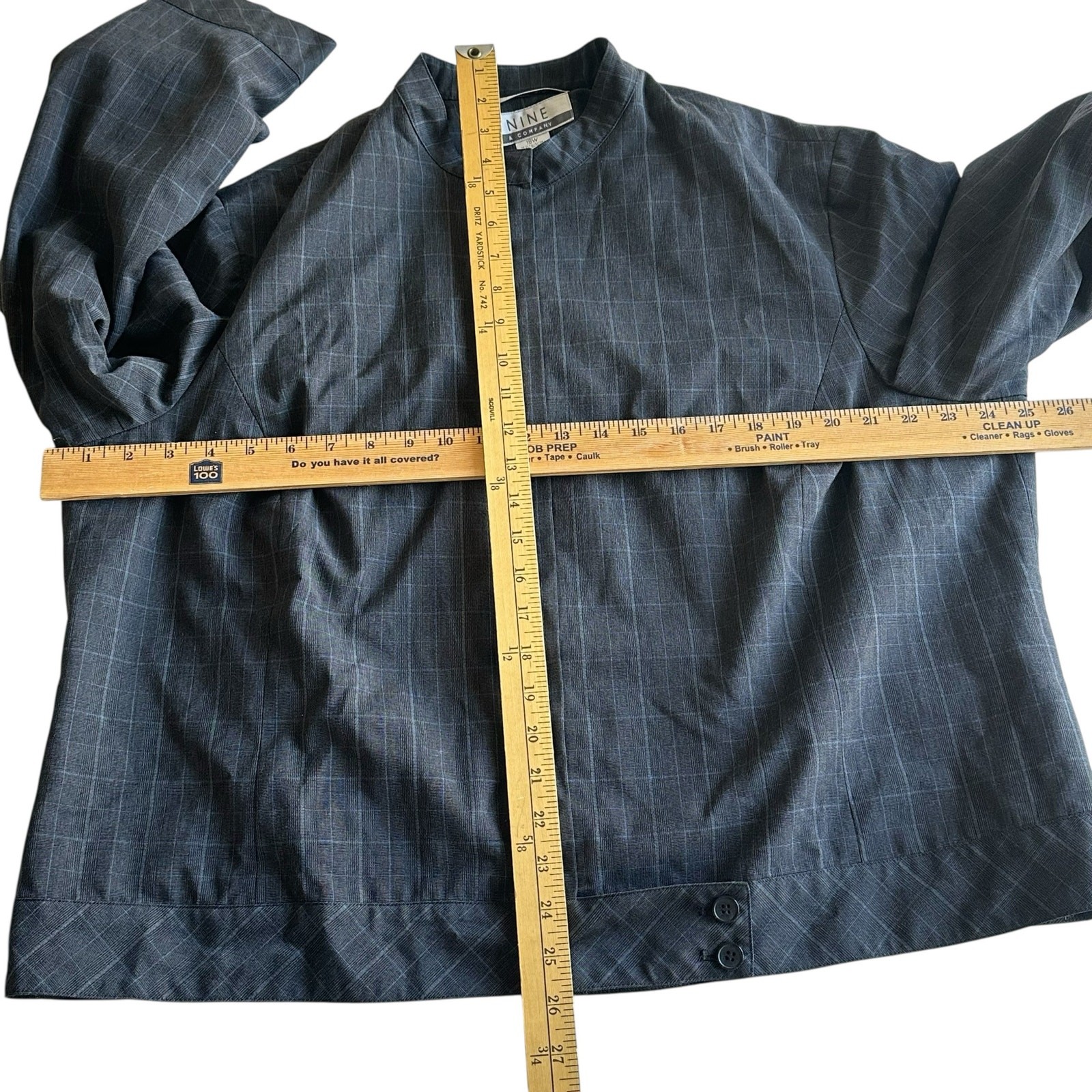 Women’s Vintage Jacket Size 18W Plus Size Zip Up Professional Shacket Great Con