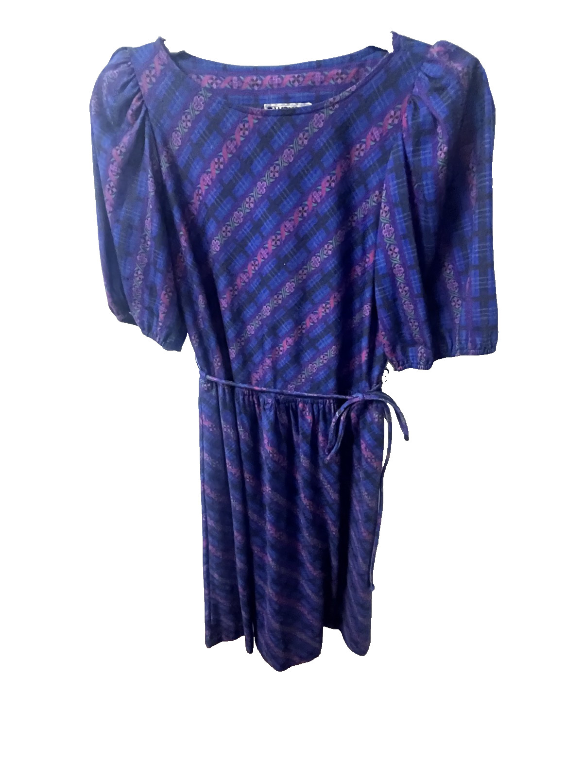 Vintage Taurus II Womens Purple Dress 80’s Size 4