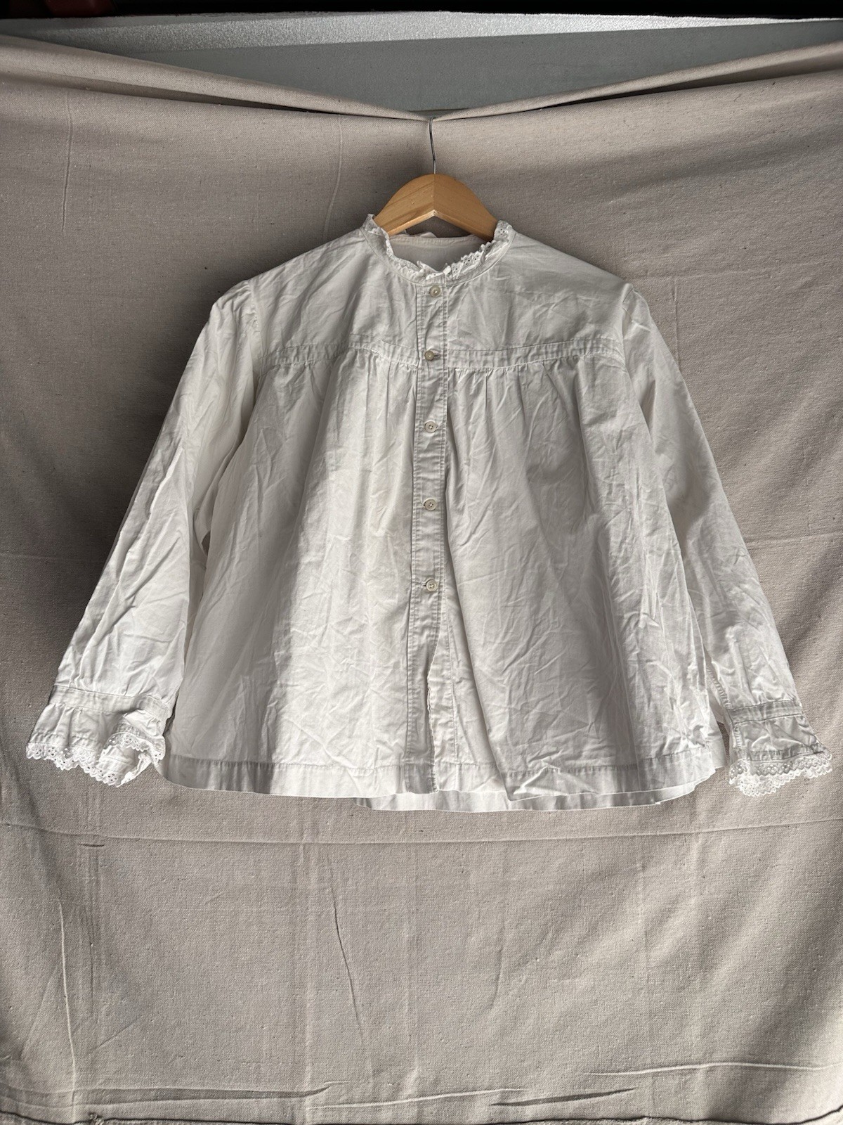 Resale Lot Antique Vintage French Pants Blouse Linen Wholesale Women’s S M L