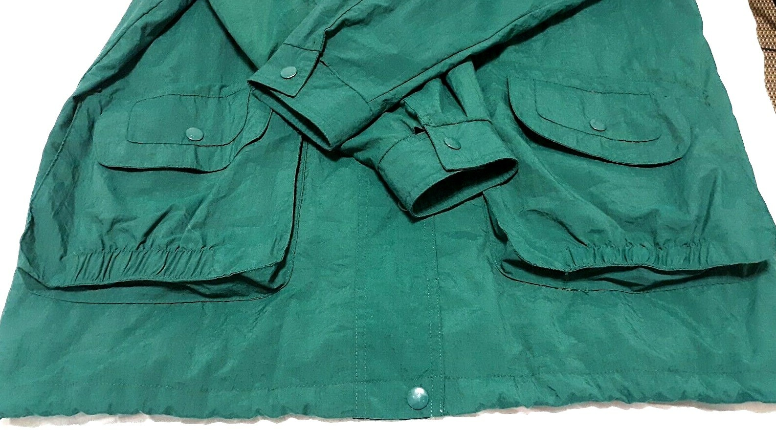 Vintage Windbreaker Nylon Jacket 1980s Andy Johns Women’s Size Medium