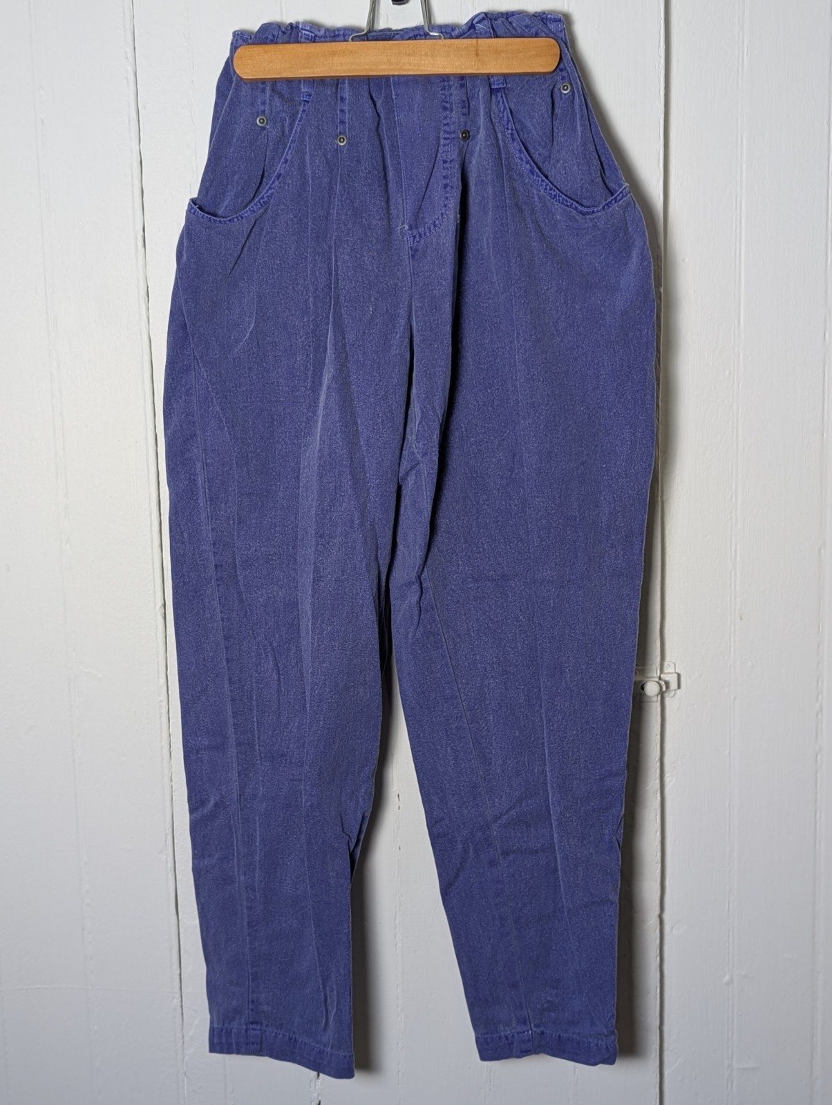 Vtg. 1980s-1990s Women’s Michael G Purple/Violet Stretch Waist Jeans Size S Lot