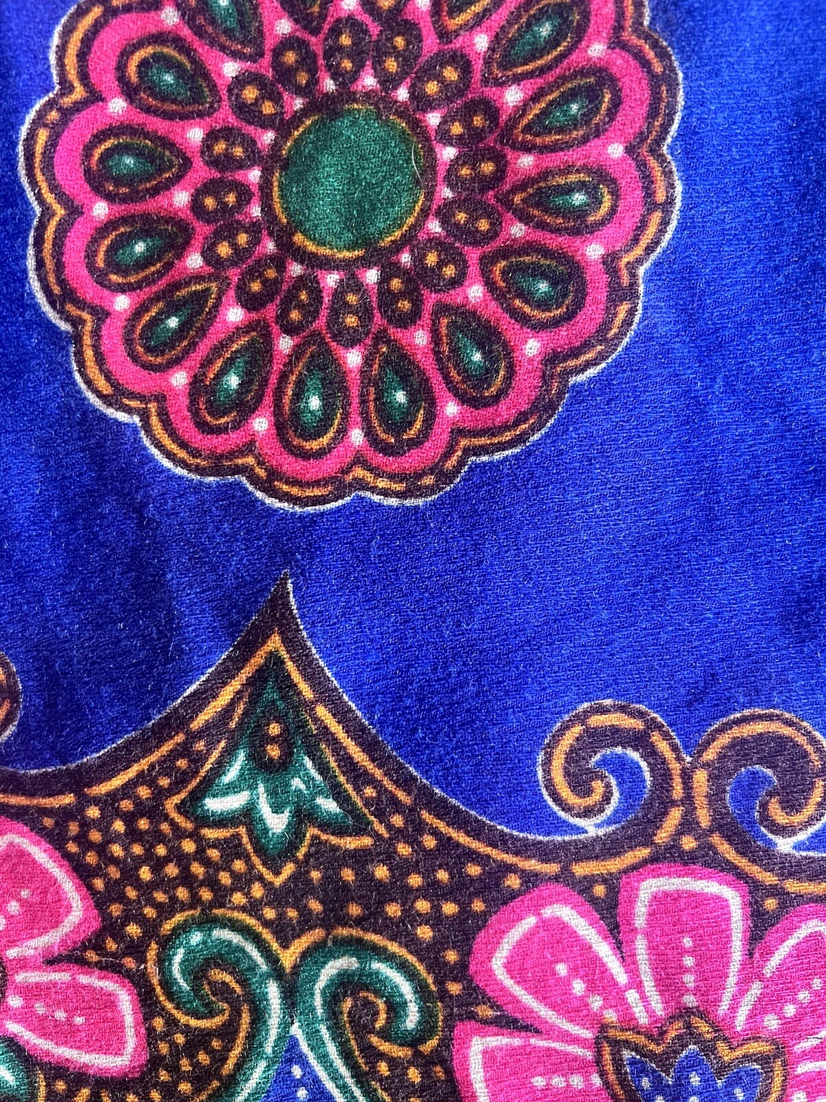 Vintage Dress Strap Midi Boho Summer Mod Hippie Psychedelic beach Small Medium 6