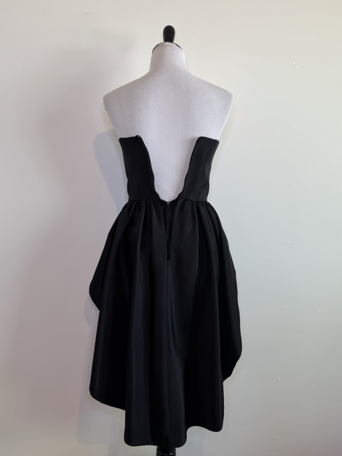 Huey Waltzer Darcy Vintage 80s Designer Cocktail Party Dress Prom Formal XS S