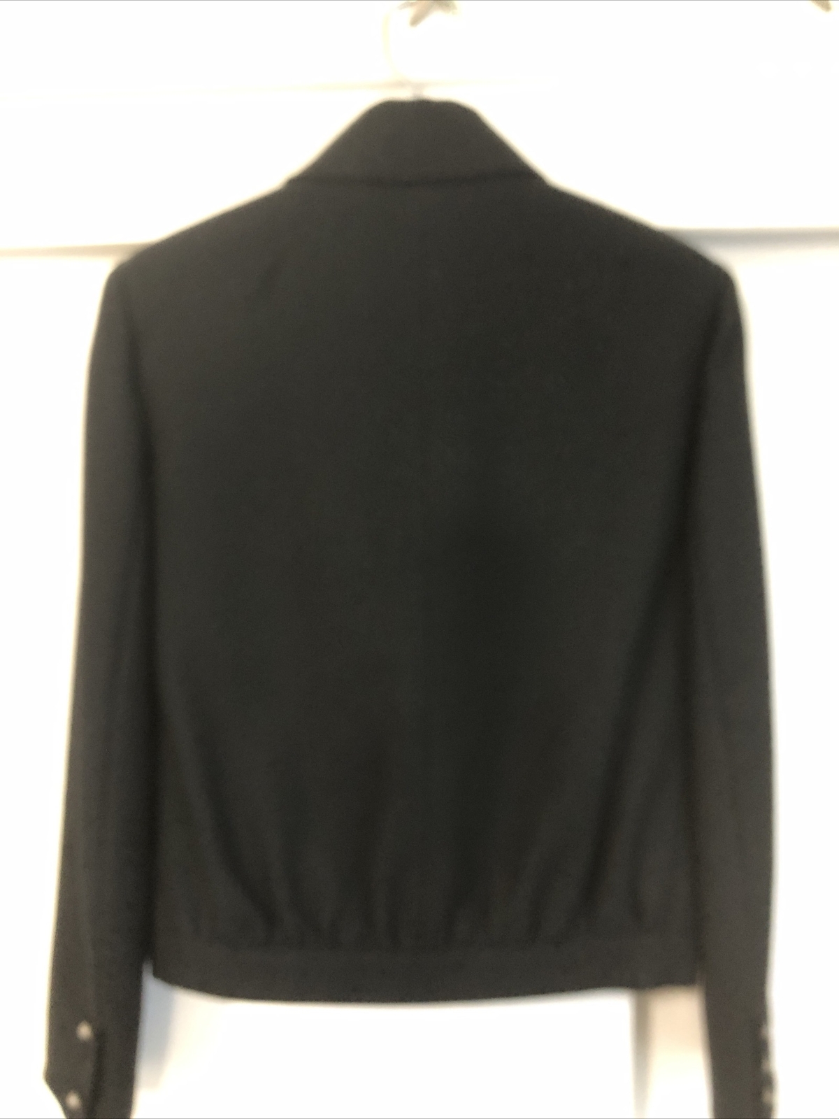 CHLOE VINTAGE BLACK JACKET MADE IN FRANCE SIZE 36