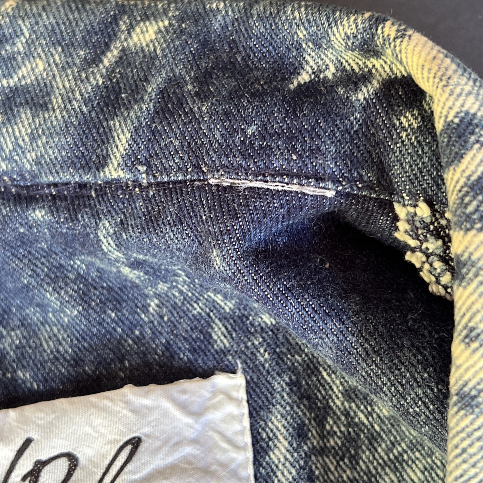 Vtg 80’s Acid Wash Denim Jacket Embellished Colorful Stones Women’s Sz M or L?