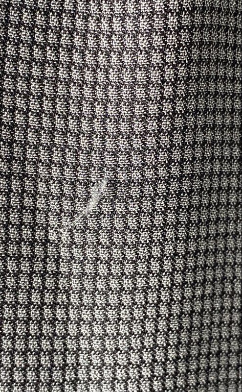 Vintage 90s Giorgio Armani Le Collezioni Women’s Grey Textured Skirt Made Italy