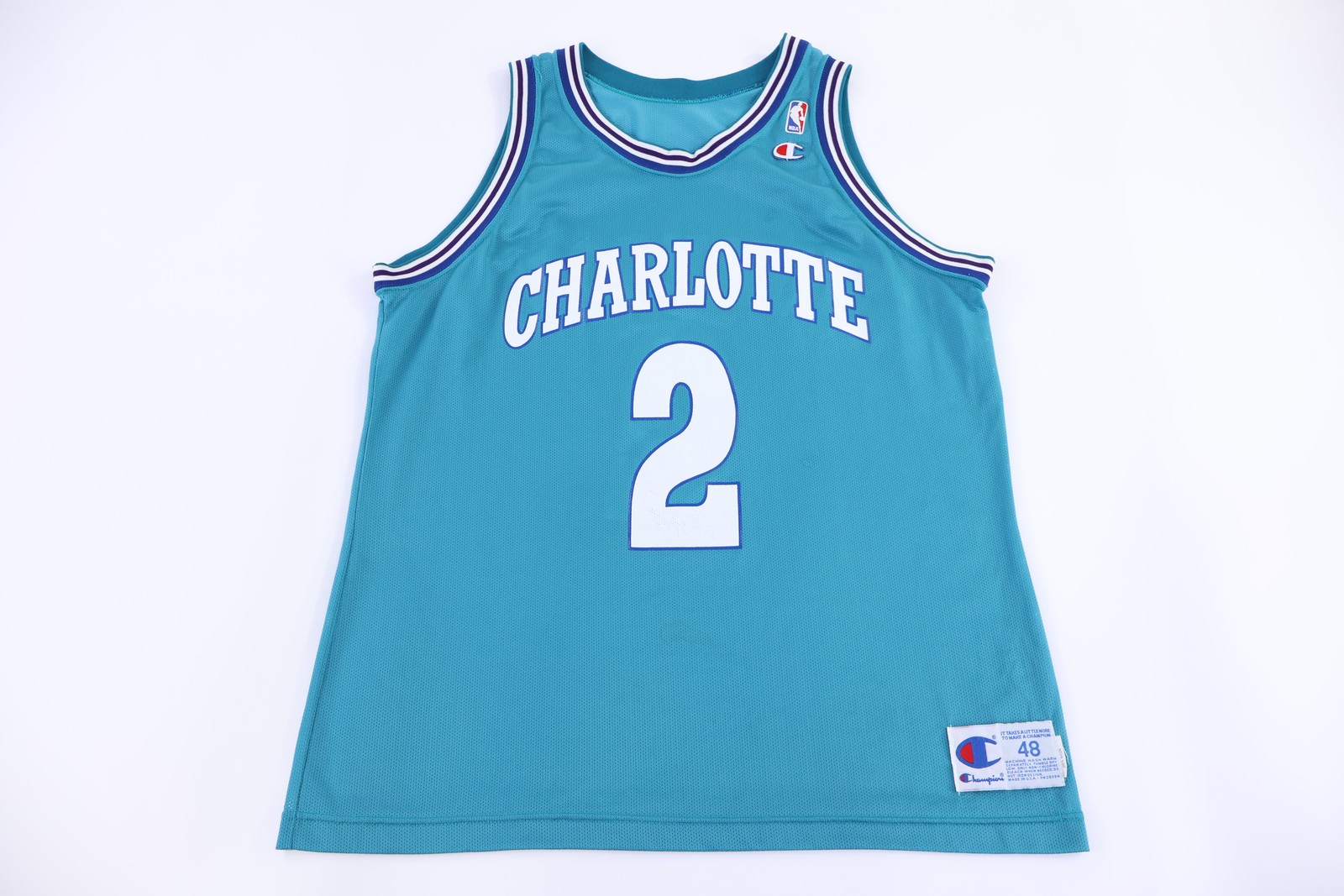 Charlotte Hornets Larry Johnson Basketball Jersey