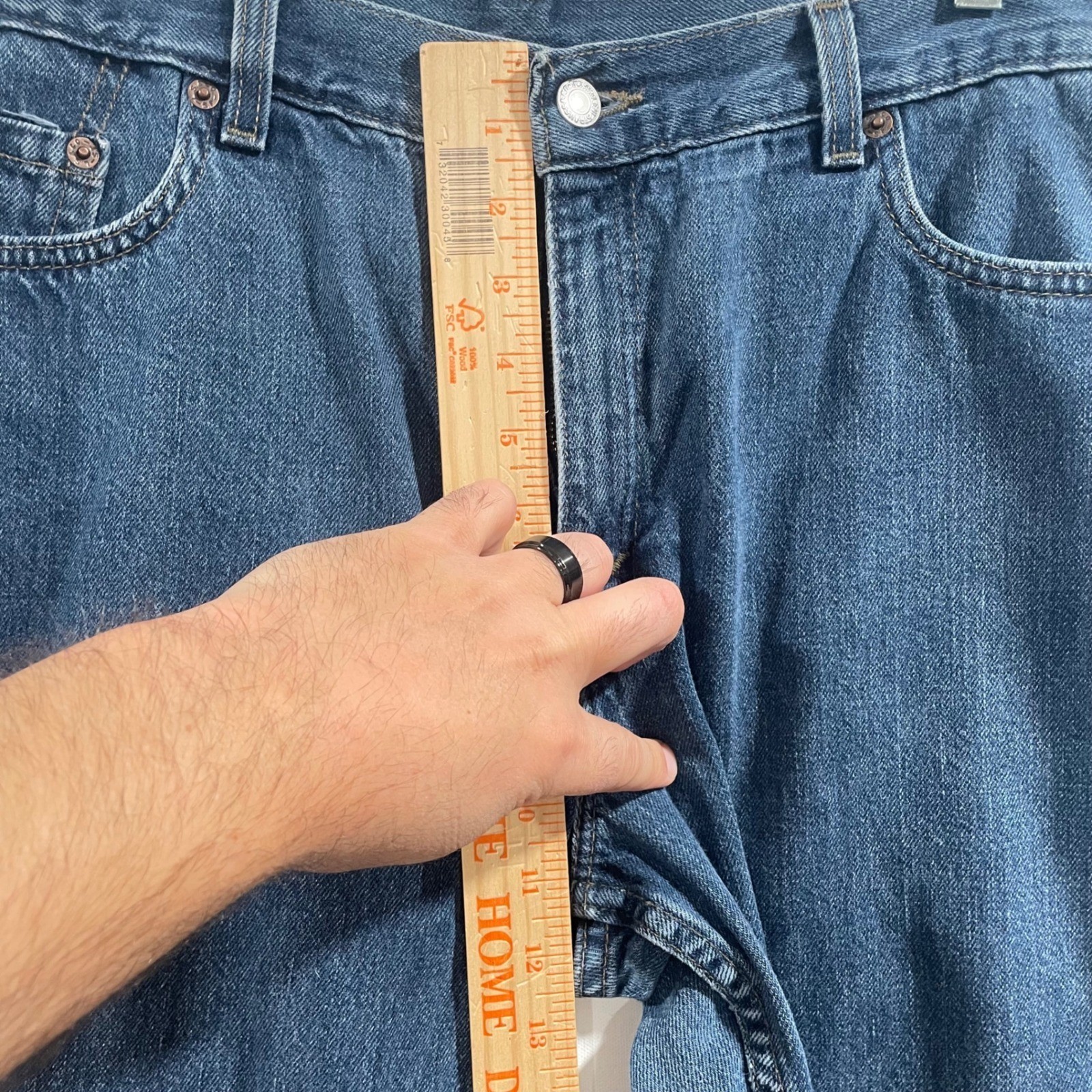 Vintage Levis 577 Lower Rise Loose Fit Jeans Blue Made in USA 16 MIS S 34×28