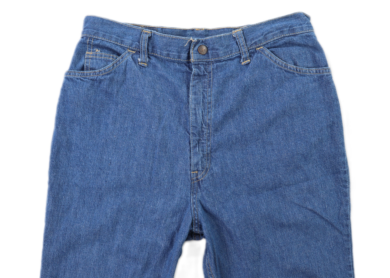 Vintage 70s LEVI’S LEVIS USA Women’s 31 x 33 10 Blue Denim Wide Flare Leg Jeans