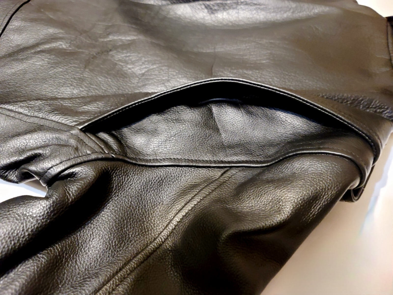 EXCELLED New York Vintage Women’s Sz 6 Leather Biker Moto Jacket 20849 YKK Black