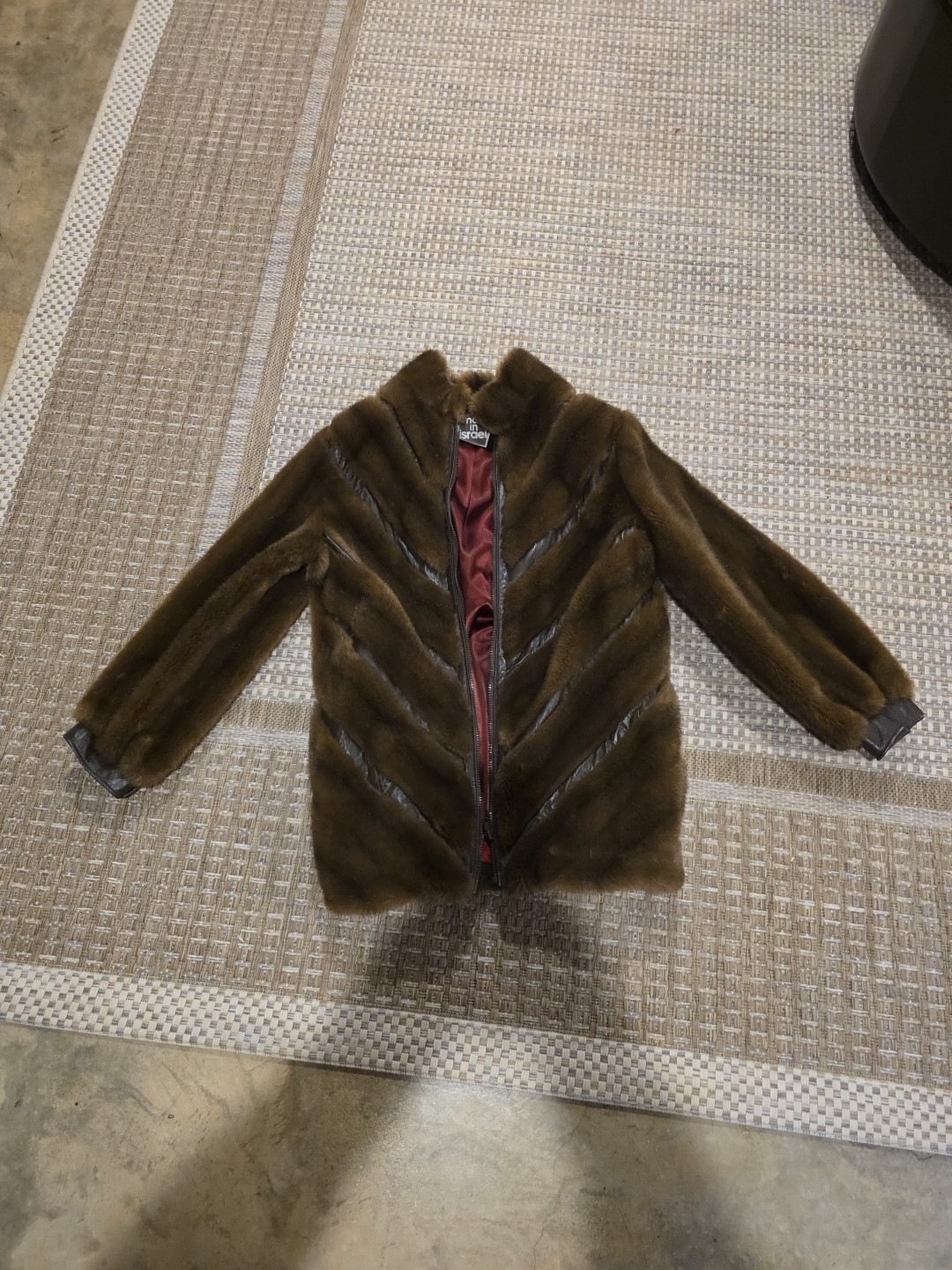 Lilli Ann San Francisco Faux Fur Coat/Israel Vtg ’60’s-Women