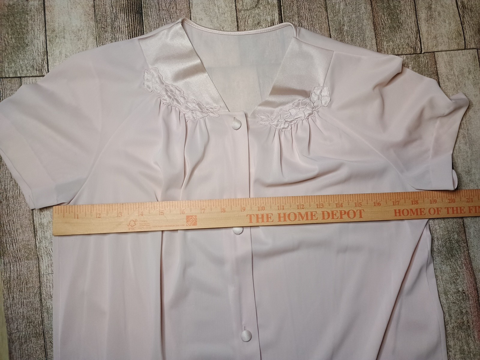Vanity Fair 3 Piece Pajama & Robe Set Sz 34 Pink Nylon Feminine Classic Vintage