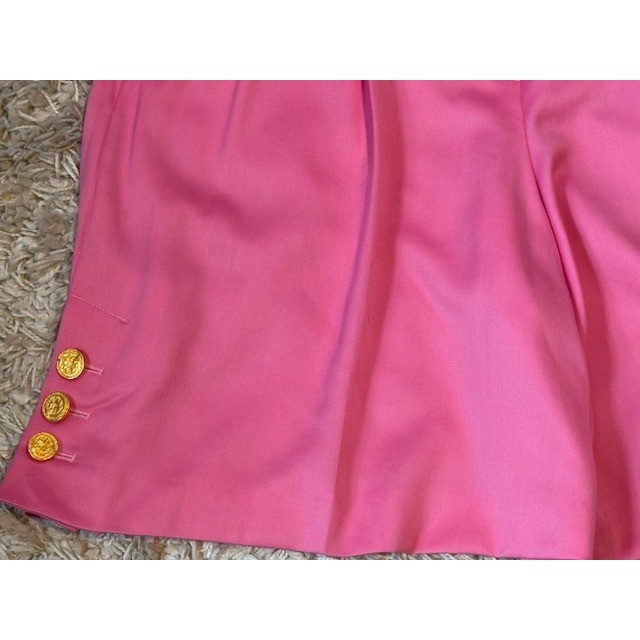 Escada Margaretha Ley Shorts 40/10 Pink Wool NWT Vintage Made in Germany