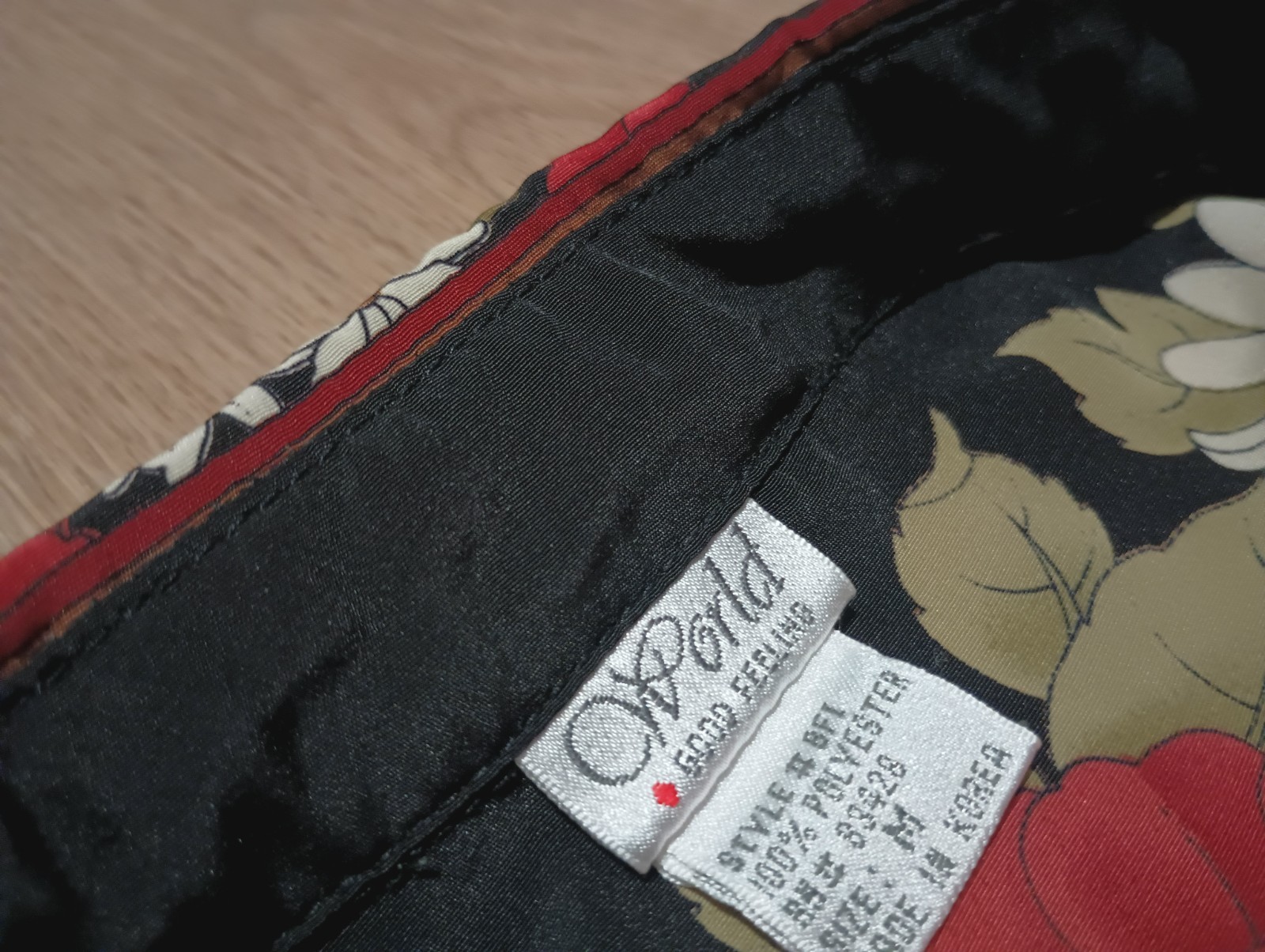 Vtg 80s Floral Bouquet Draped Button Up Blouse Top kitsch baroque M