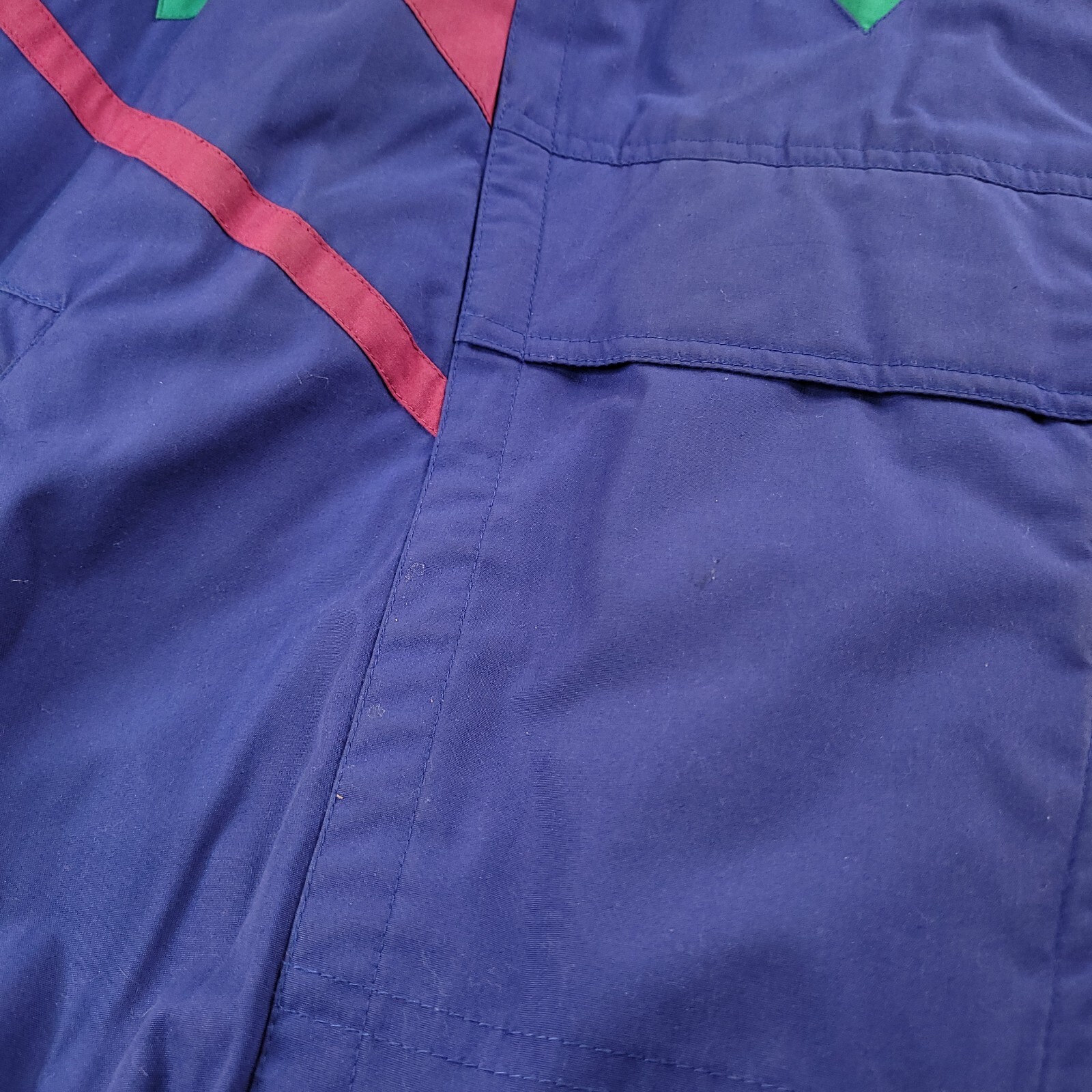 Vtg 90s Womens Kaotic by Andy Johns Large Wind Breaker Ski Puffer Jacket Coat