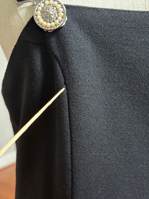 VINTAGE GIANNI VERSACE VERSUS BLACK SUSPENDER DRESS WITH MEDALLIONS SZ 30/44