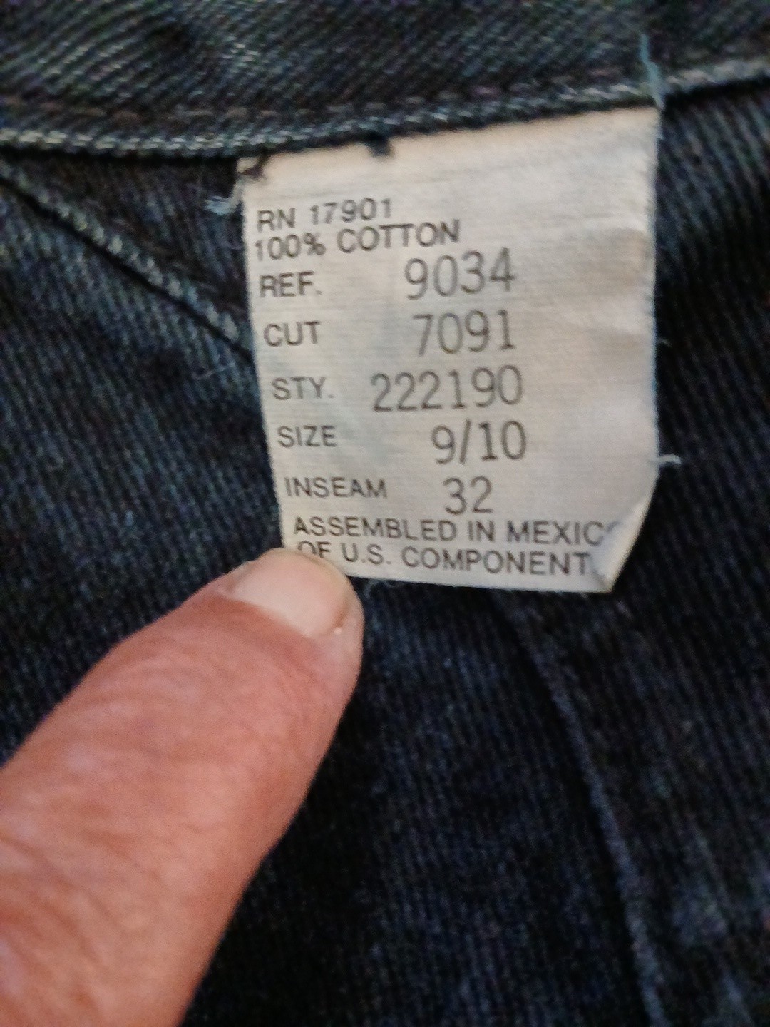 Vintage 90s Rocky Mountain Clothing Co Jeans NWT Black Bareback High Rise 9/10