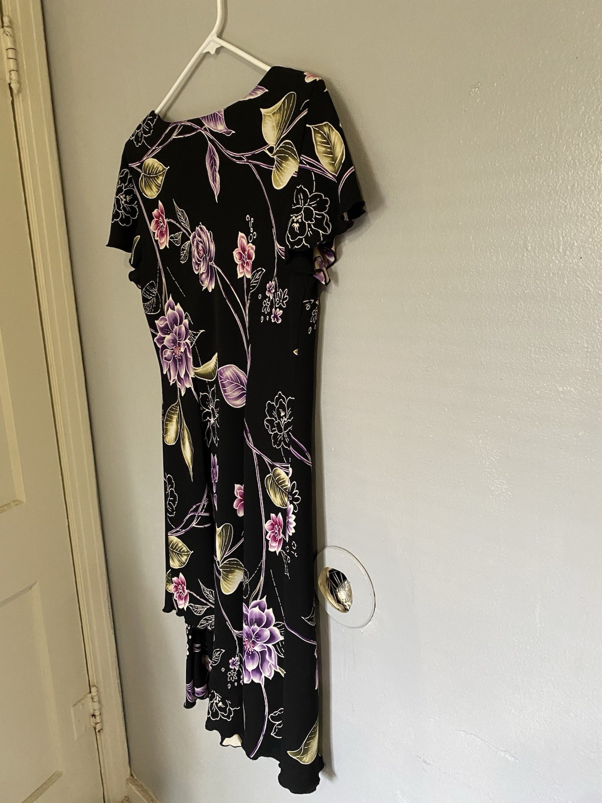 S L Fashions Vintage Dress Floral Size 16