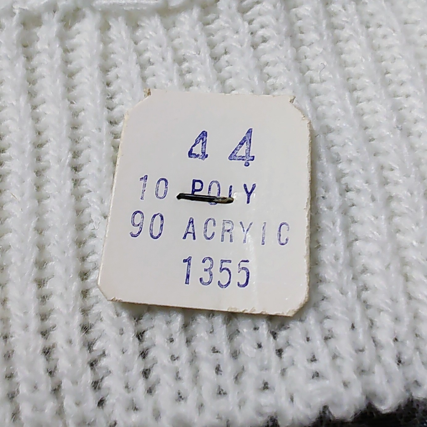 Arielle Vintage 80’s NOS Woman’s Pastel Sweater Size 44 (XL)