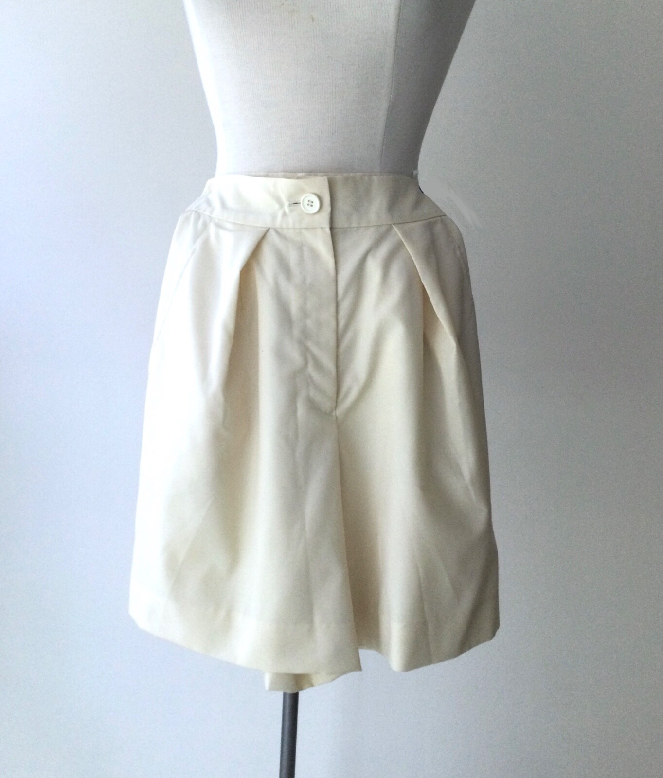 Vintage 1980’s Issey Miyake Cream Suit with Shorts