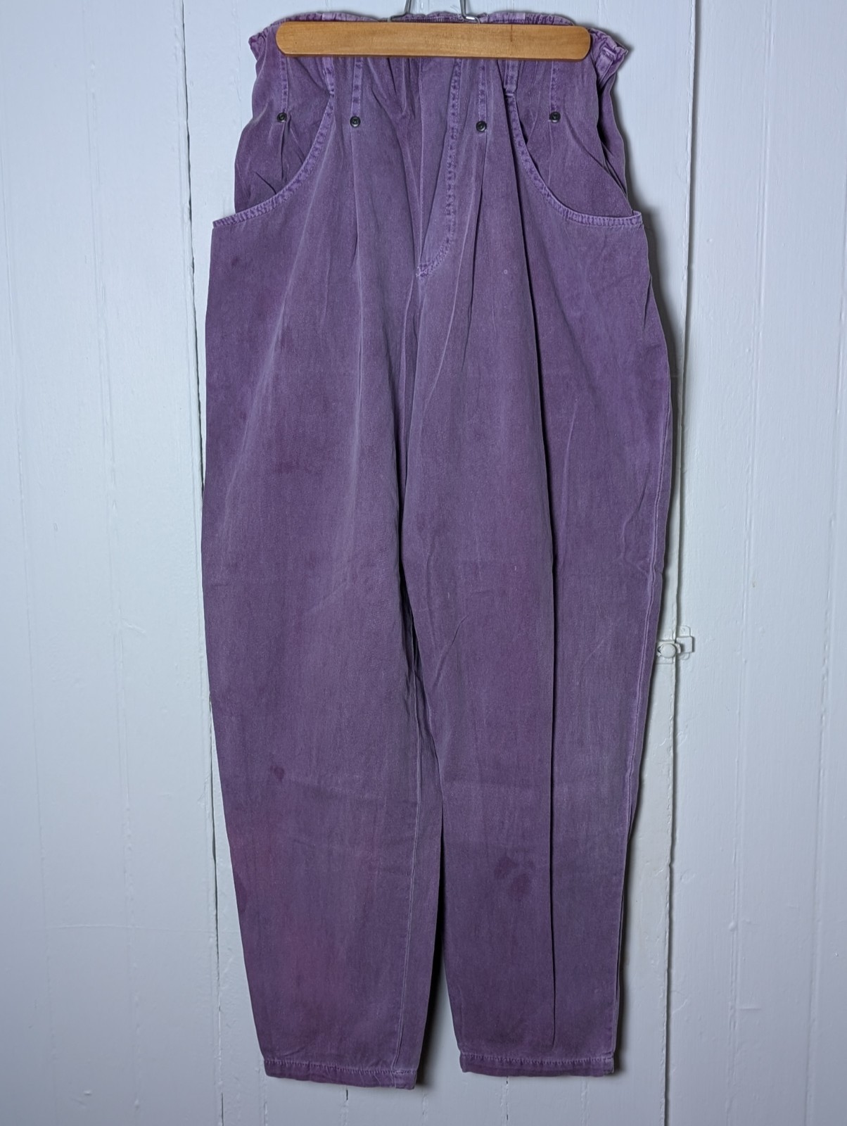 Vtg. 1980s-1990s Women’s Michael G Purple/Violet Stretch Waist Jeans Size S Lot
