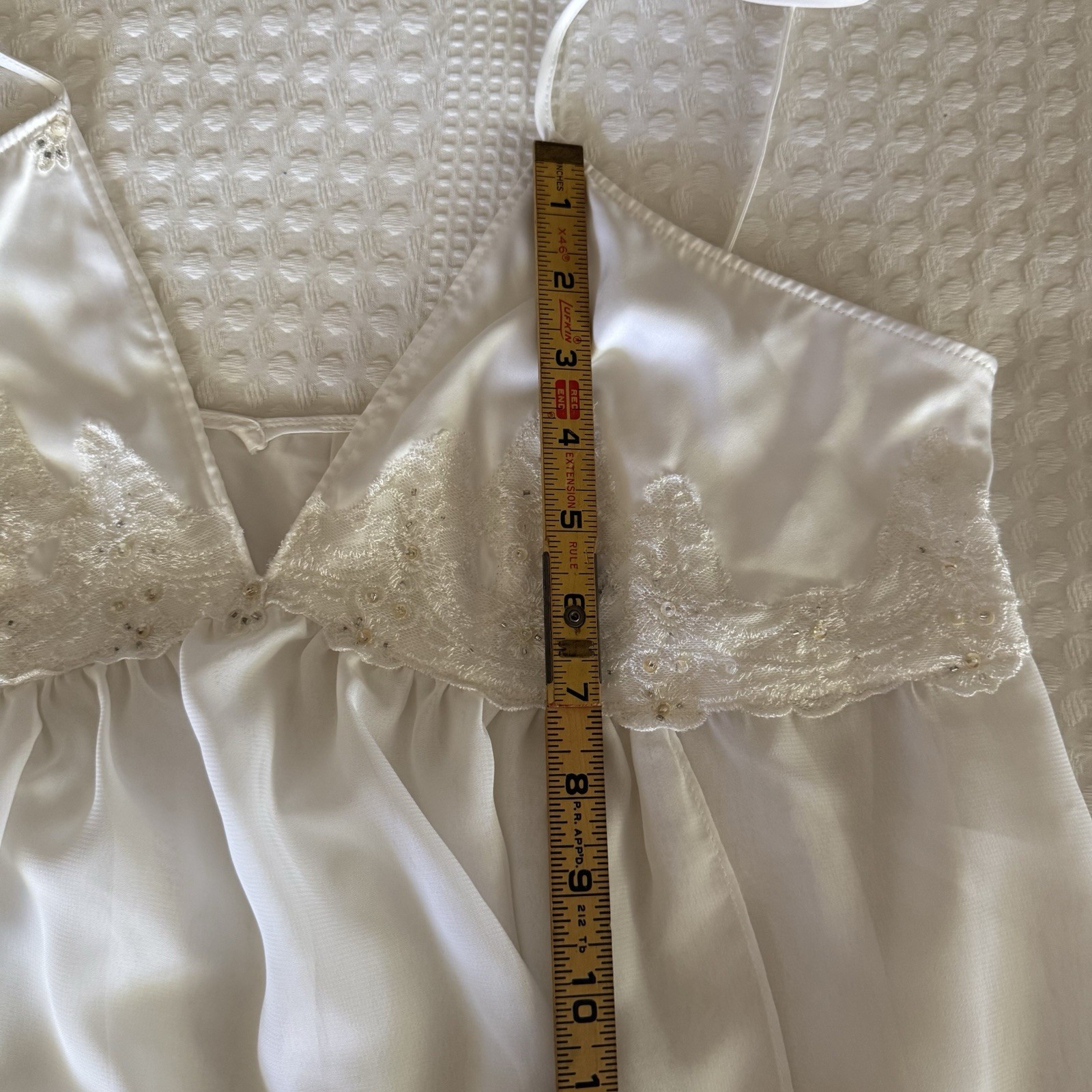 Cato white nightgown vintage Size Large