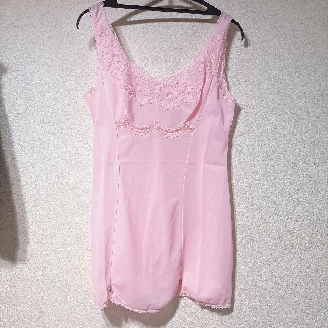Neva Retro Lace Rose Camisole Pink Polyamide Size 44
