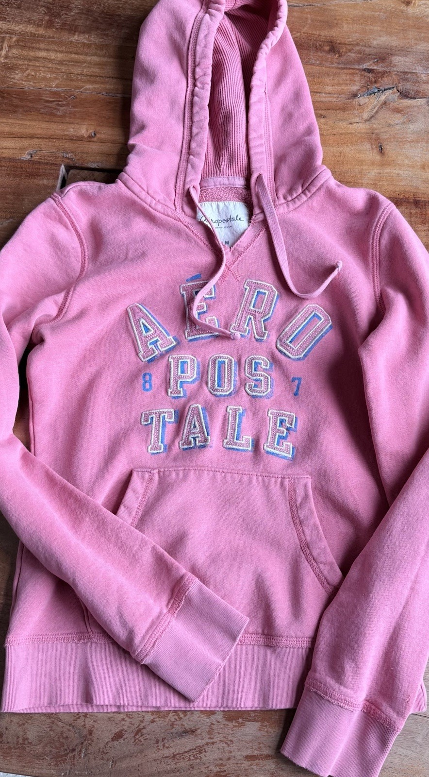 Vintage Aero Hoodie Sweatshirt Sweater Brown Bella Swan Fairy Grunge M Y2K