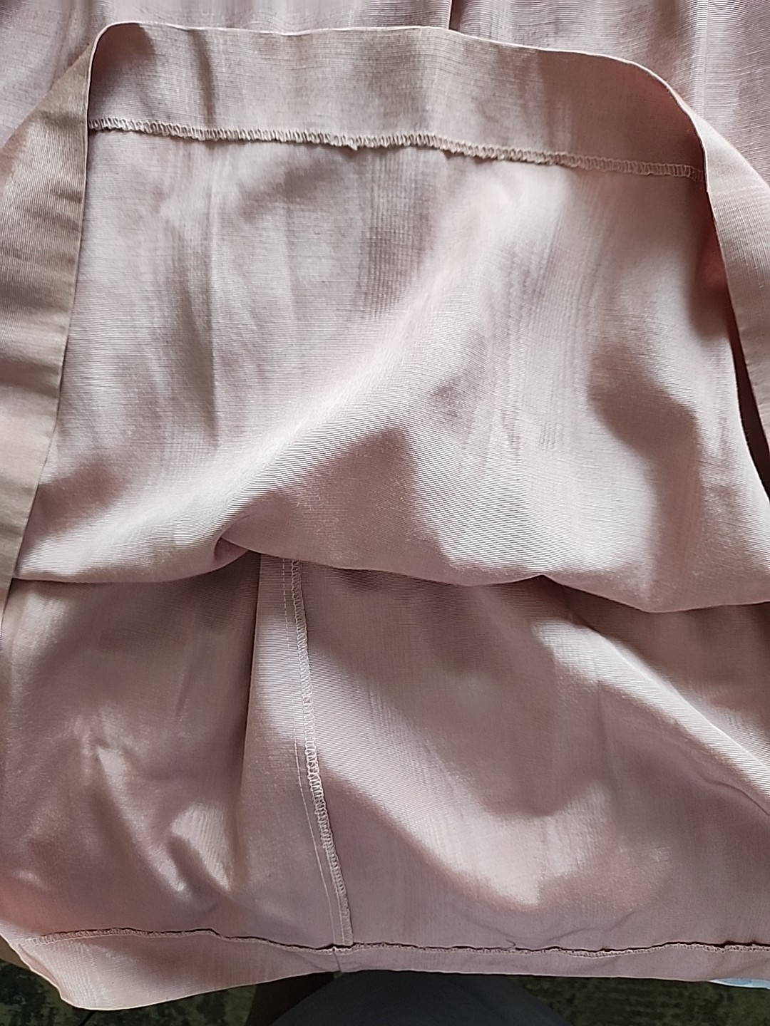 Vintage Cachet by Bari Protas Pink Puff Sleeve Lace Trim Dress PrairieCottagecor