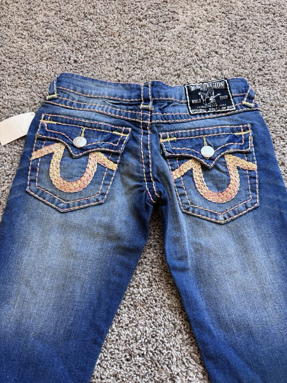True Religion Billy Super T Bootcut Jeans NWT Made USA 29 Style 245030MBTE