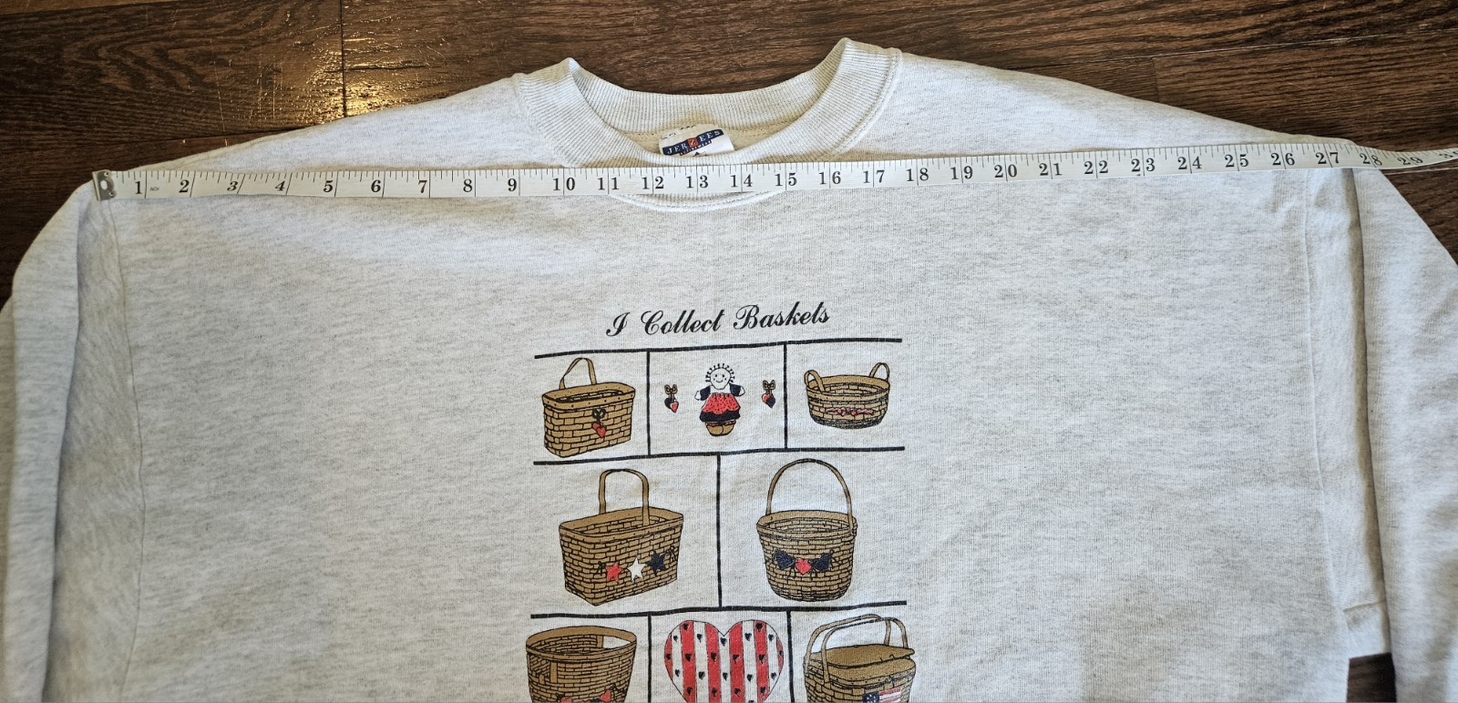 VTG Longaberger Baskets Embroidered Logo 90s Women’s Crewneck Sweatshirt USA 2X