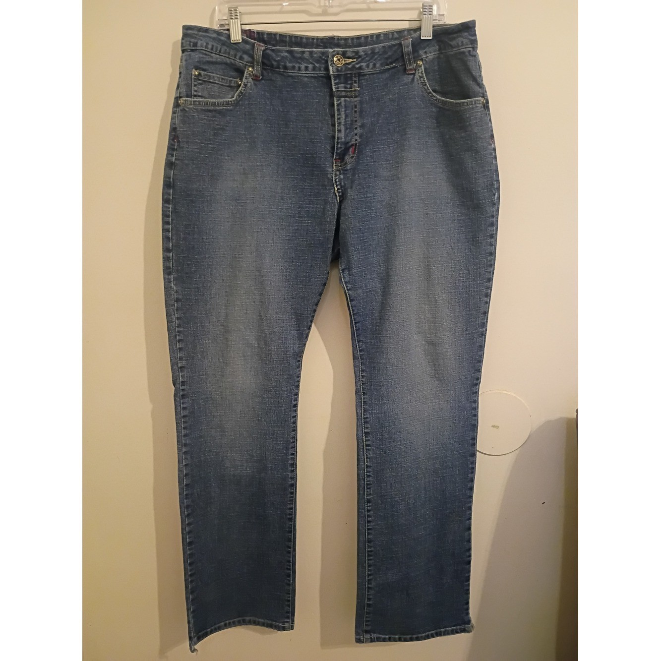 VTG Marithe Francois Girbaud Women’s Y2K Straight-Leg Blue Jeans Sz 38