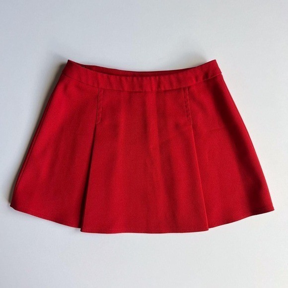 Head Vintage 80s/90s Red Mini Skirt
