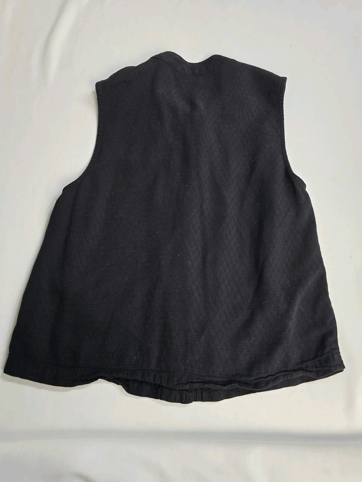 Vintage Russ Berens Malibu California Button Up Sleeveless Top Vest Women’s M
