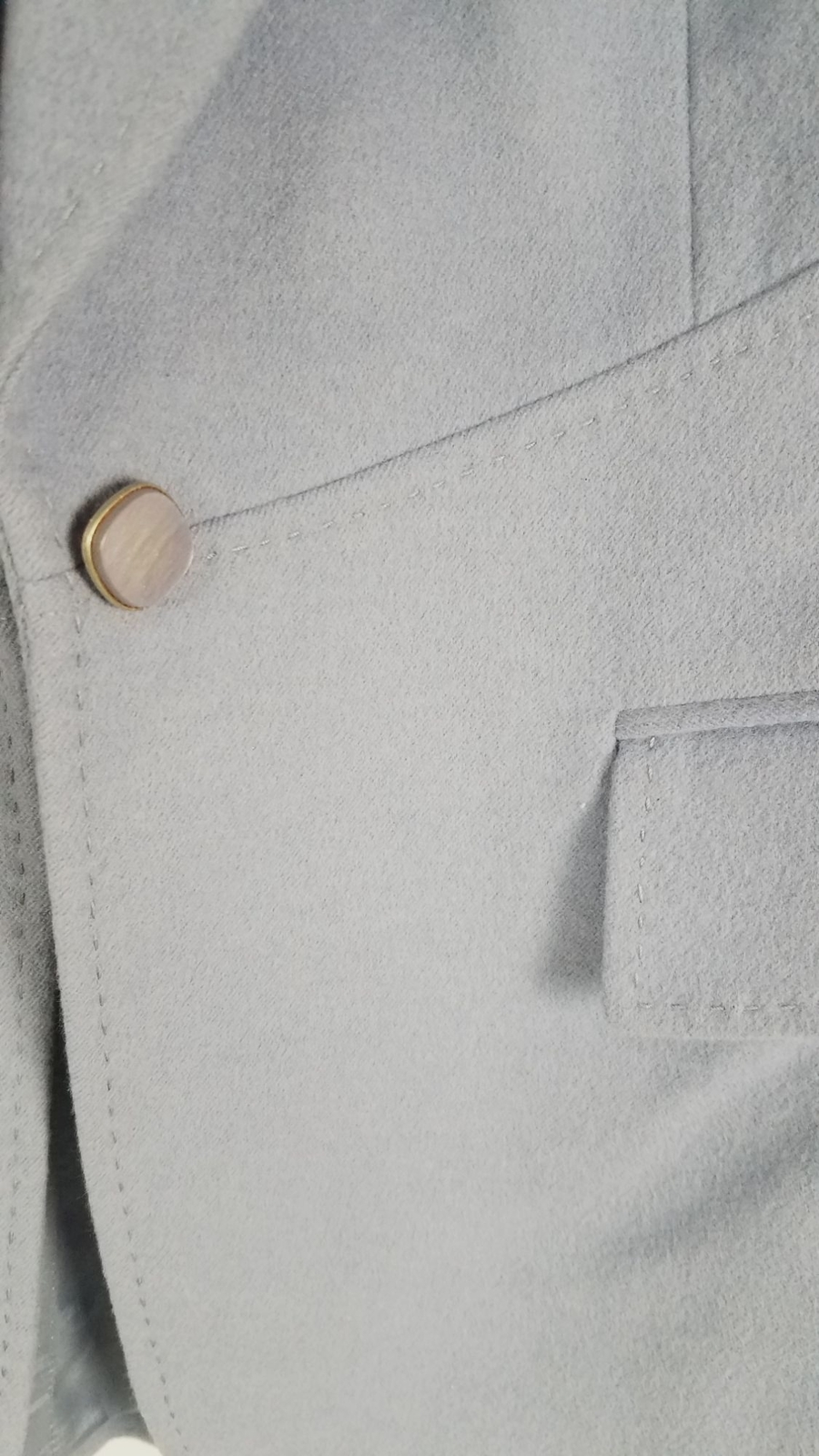 Vintage Carlisle Women’s Sz. 2 Angora/Wool/Cashmere Periwinkle Blazer