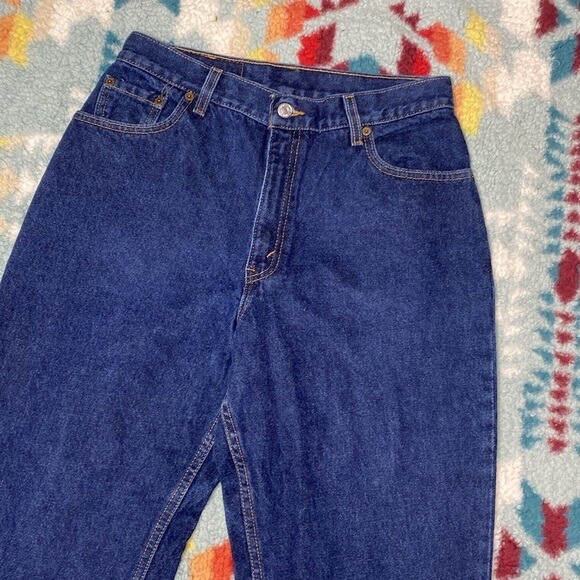 Levi’s vintage relaxed fit tapered leg 550 jeans 12 usa made