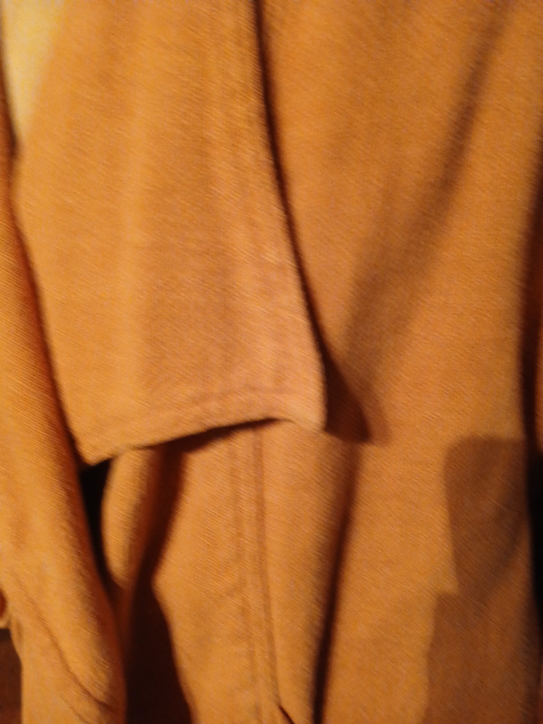 Vtg 1990s Sangam Imports Pumpkin Culotte-Skirt & Chic Jacket India S/L