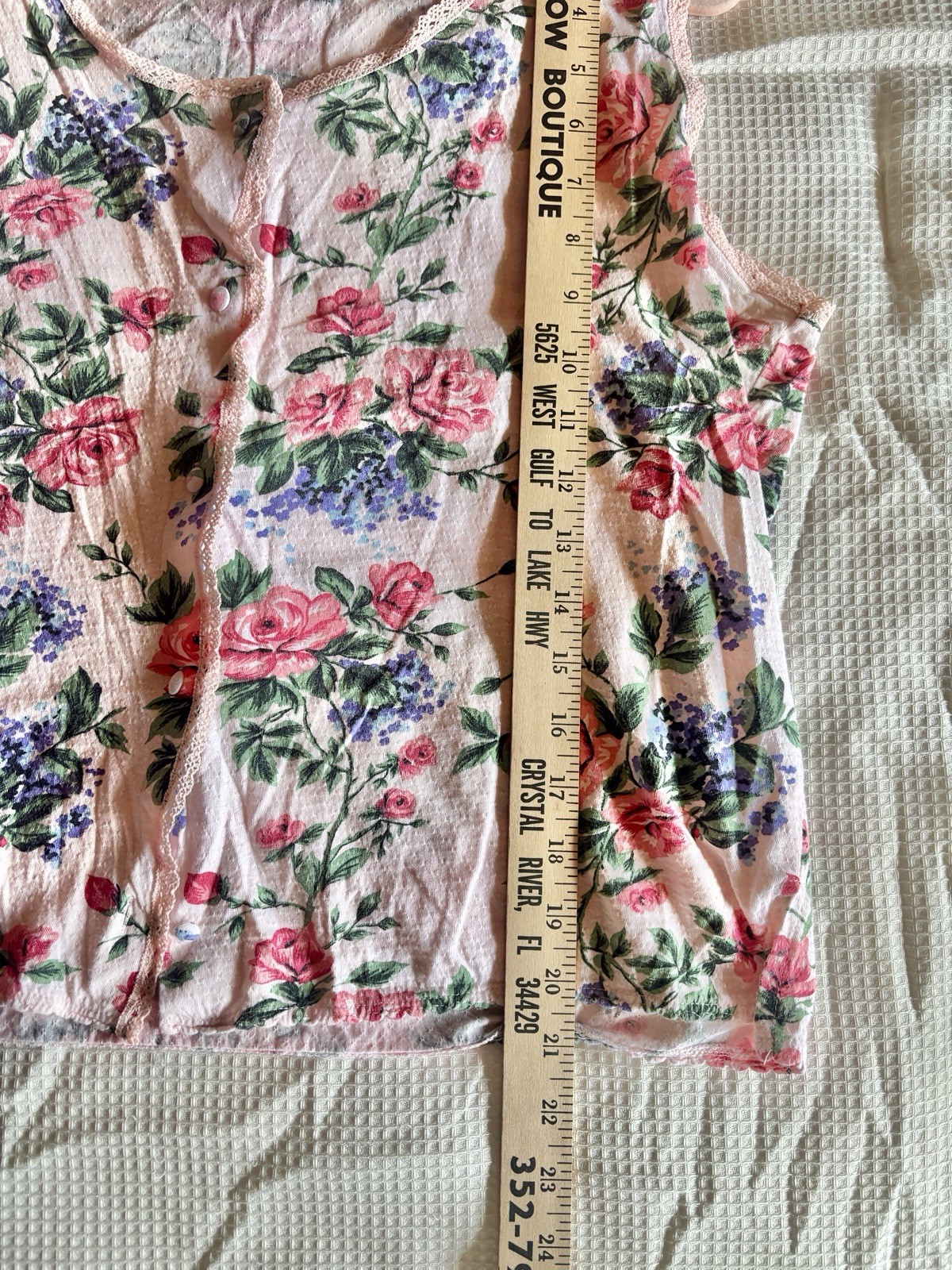 vintage victoria’s secret floral lace cottagecore coquette fairycore tank top l