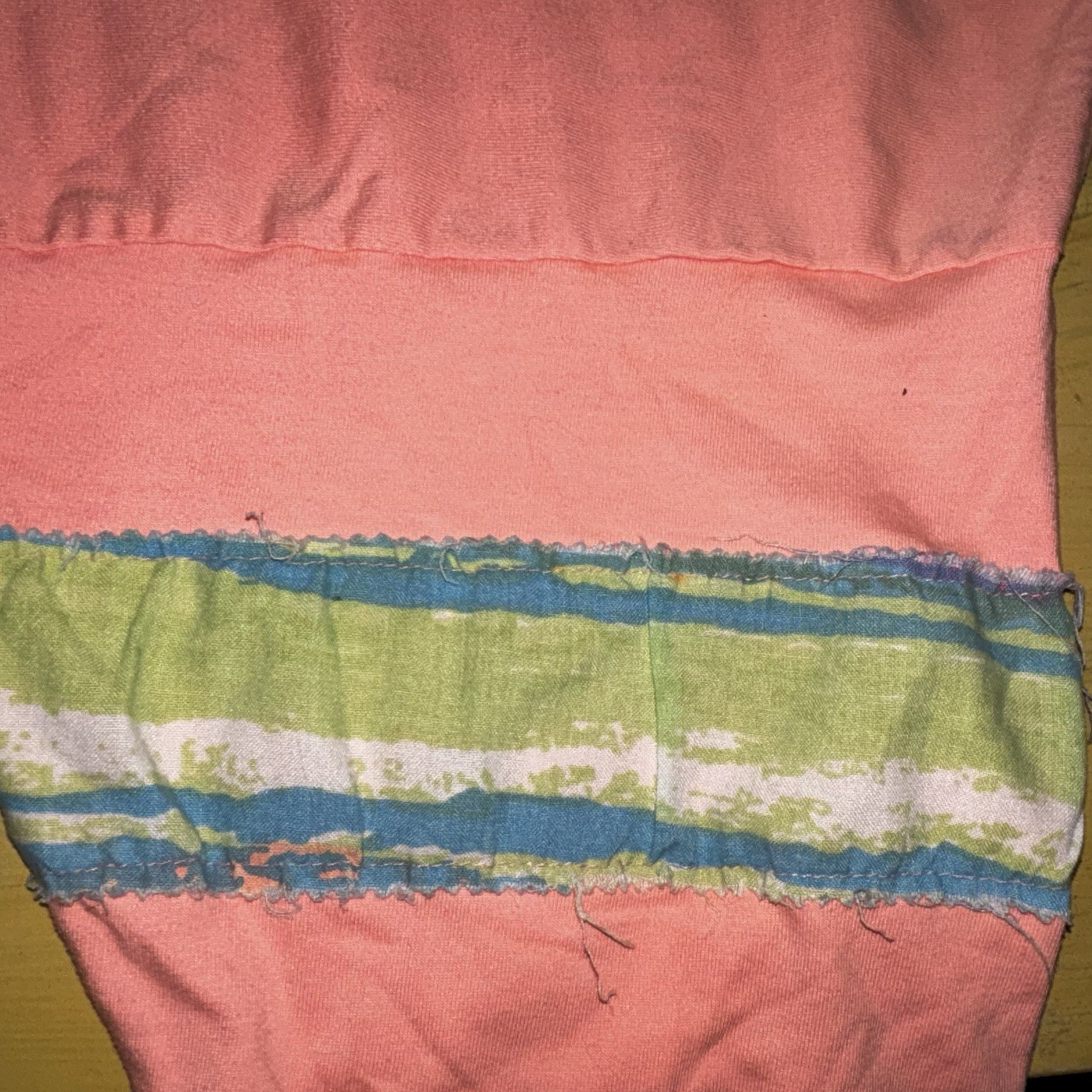 Vtg Bugle Boy Shirt Womens Crop Top With Drawstring 80s 90s Pink Workout