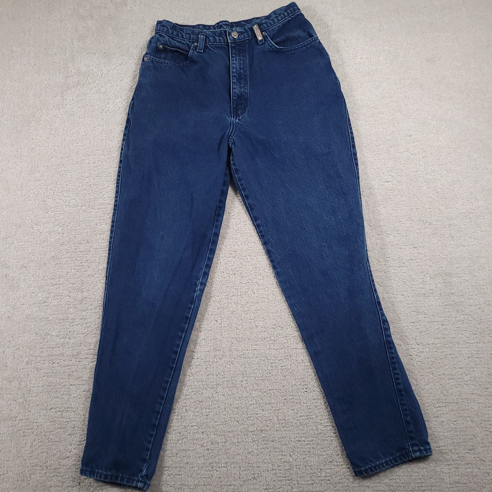 Vintage Sasson Jeans Blue High Waist Tapered Leg Women’s 11/12 28X29 USA Made