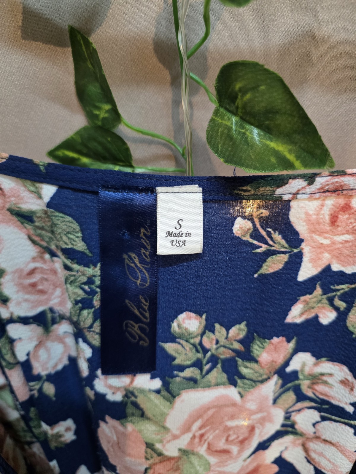 Vintage Floral Mini Wrap Dress 90’s Y2K Whimsical Fairy Ruffled Made In USA Sz S