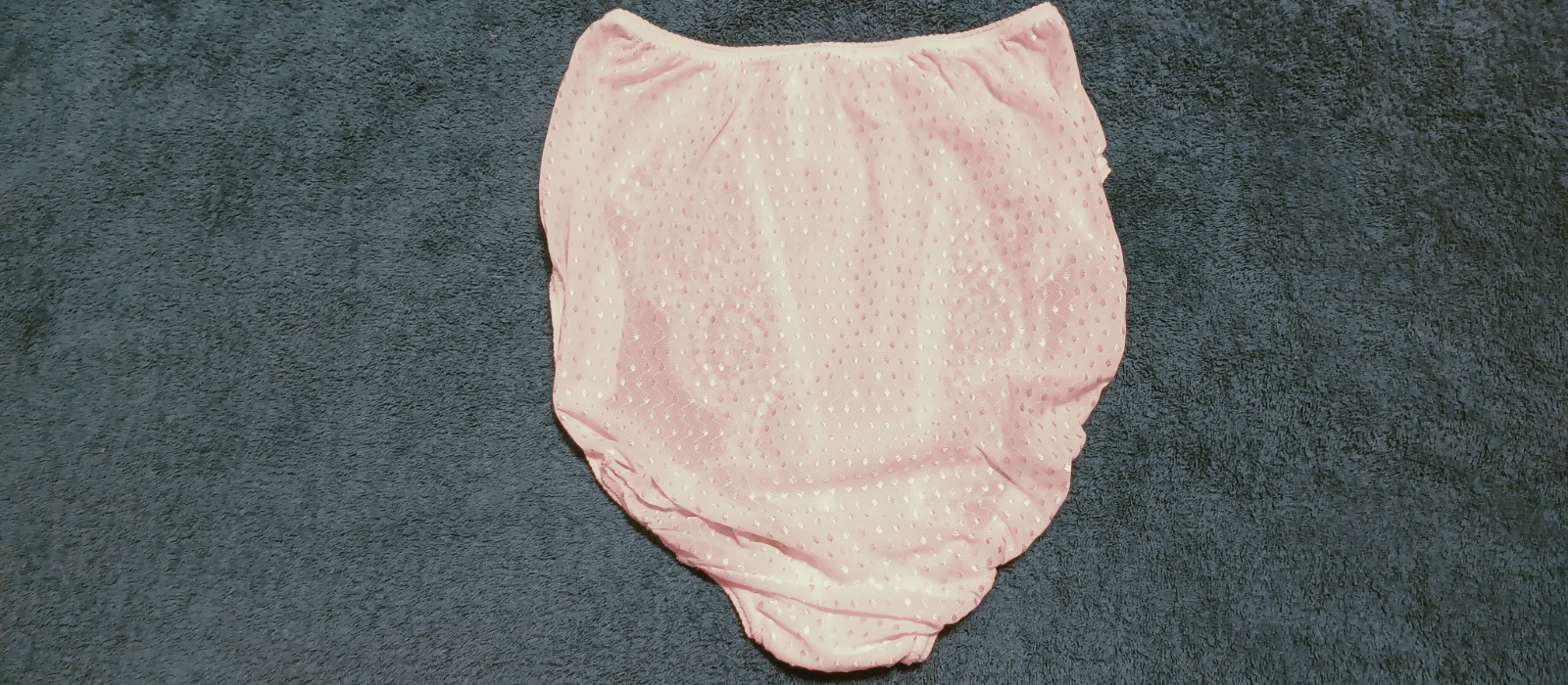 VALENTINO VINTAGE PANTIES sz M-6 CREAM SATIN DIAMONDS w-LACE SIDE PANELS #17-35