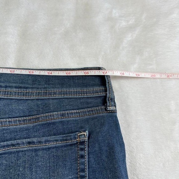 Hollister blue denim distressed shorts Y2K vintage mcblin