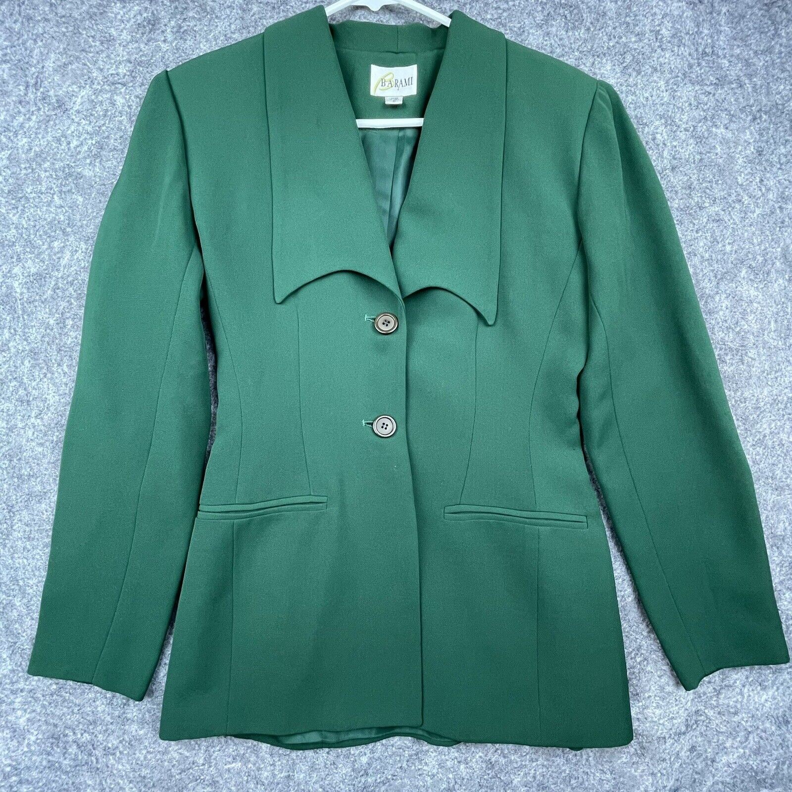 Vintage Barami Blazer Women 0 Fitted Jacket 70s Corpcore Career Academia Boss