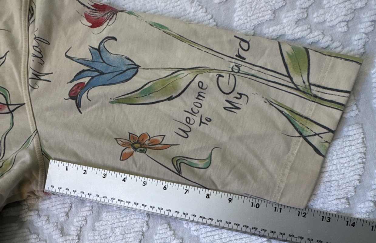 VTG Y2K/90’s Artsy Jacket By Nikki Boho/cottagecore/grandma/floral/garden/bees