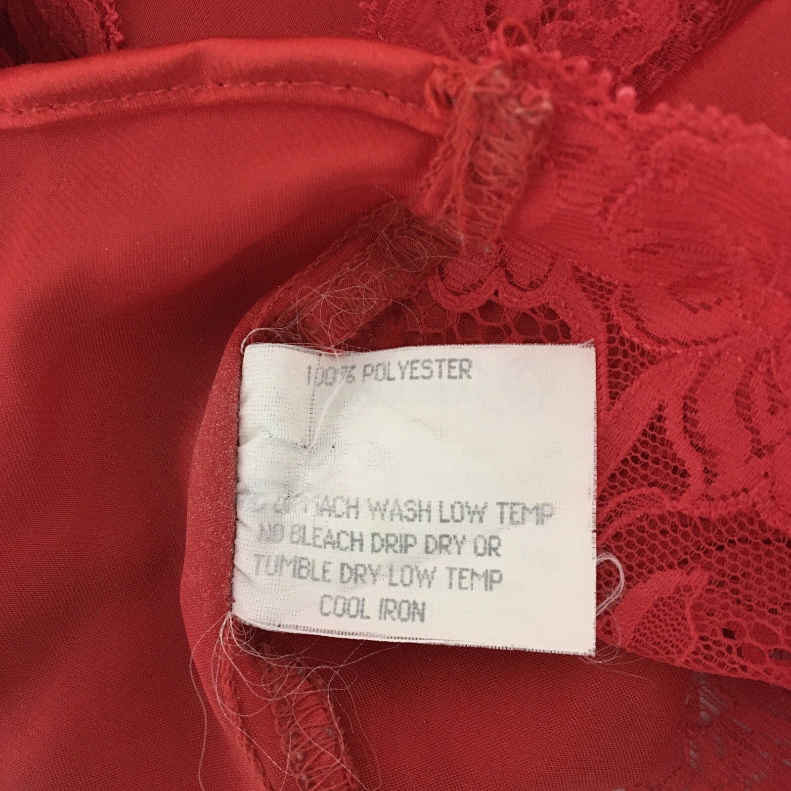 Wonder Maid Non Cling Teddie Adj Straps Lots of Lace Snap Crotch ILGWU 32 L VTG