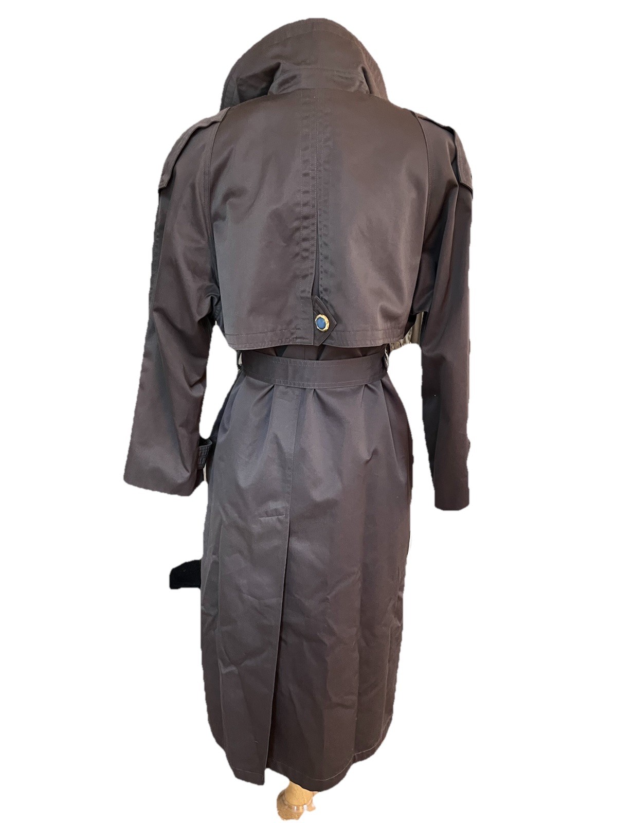 Fleet Street Brown Vintage 1990s Women’s Trench Size 8