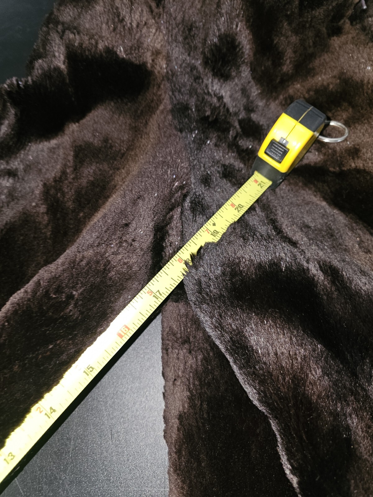 Vintage Alan Furs Richmond VA Brown Coat Size Small 00002