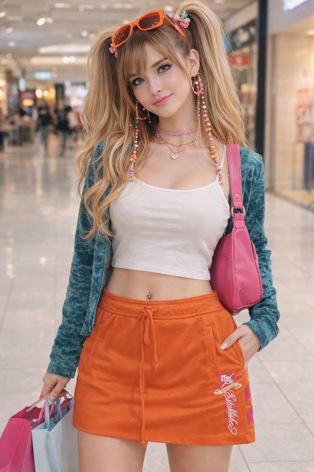 Vtg Mini Preppy TennisCore BarbieCore Y2K Sporty 90s NormCore Cyber Skirt ⭐
