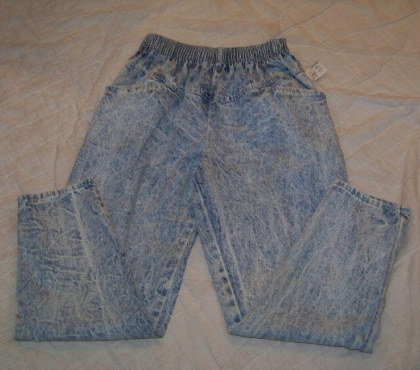 Vintage Fancy Props Pull On Denim Pants – Size 12P – New with Tag
